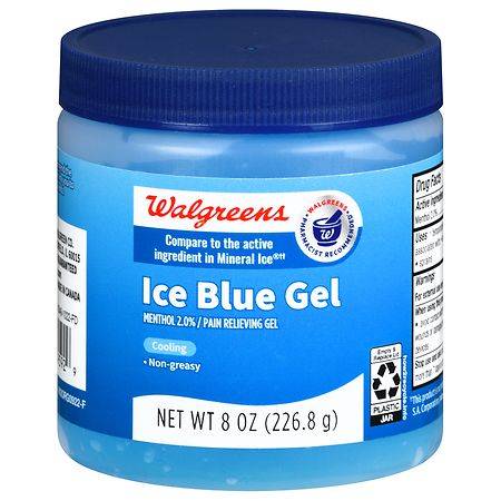 Walgreens Ice Blue Gel - 8.0 oz