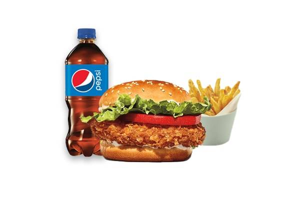 Trio Burger de Poulet