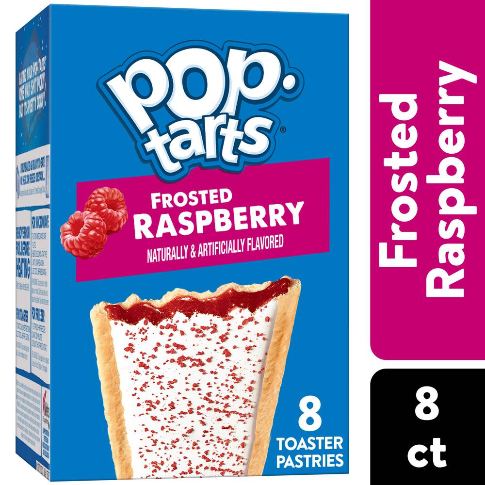 Pop-Tarts Frosted Raspberry Toaster Pastries (13.5 oz, 8 ct)