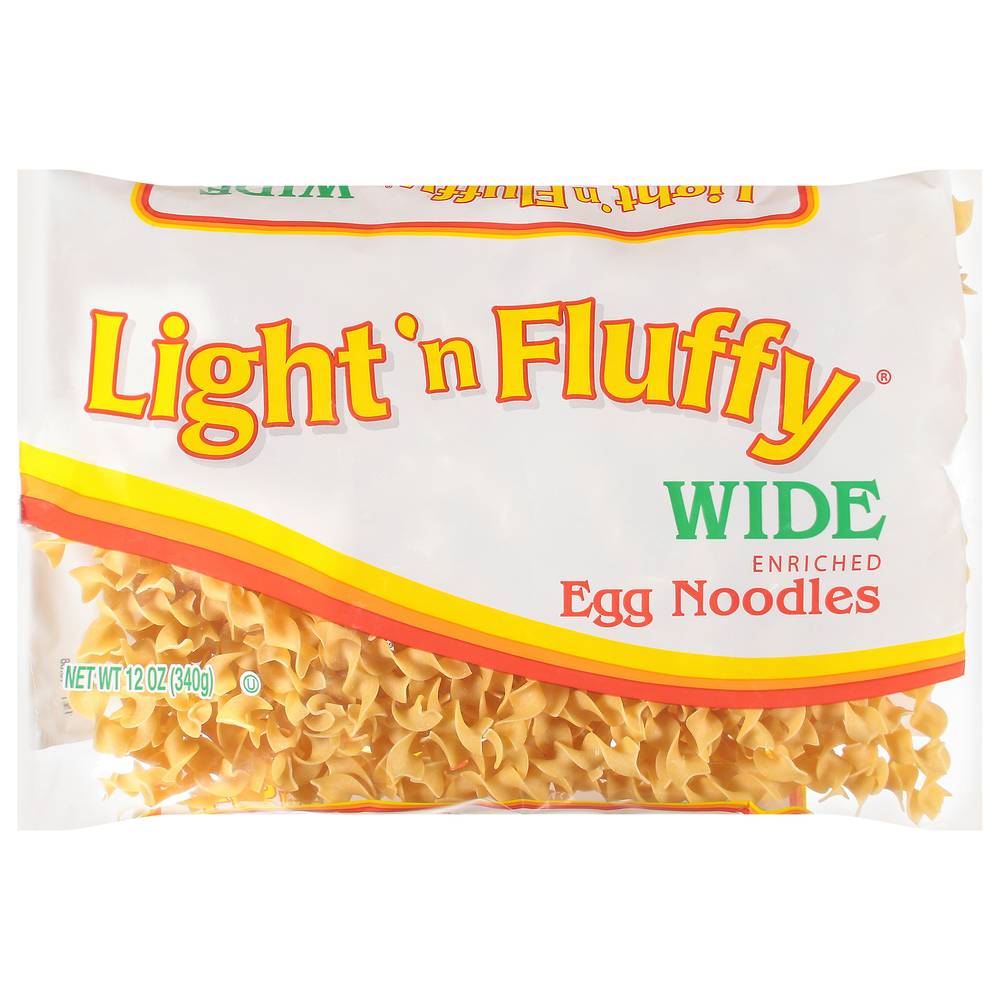 Light n fluffy Wide Egg Noodles (12 oz)