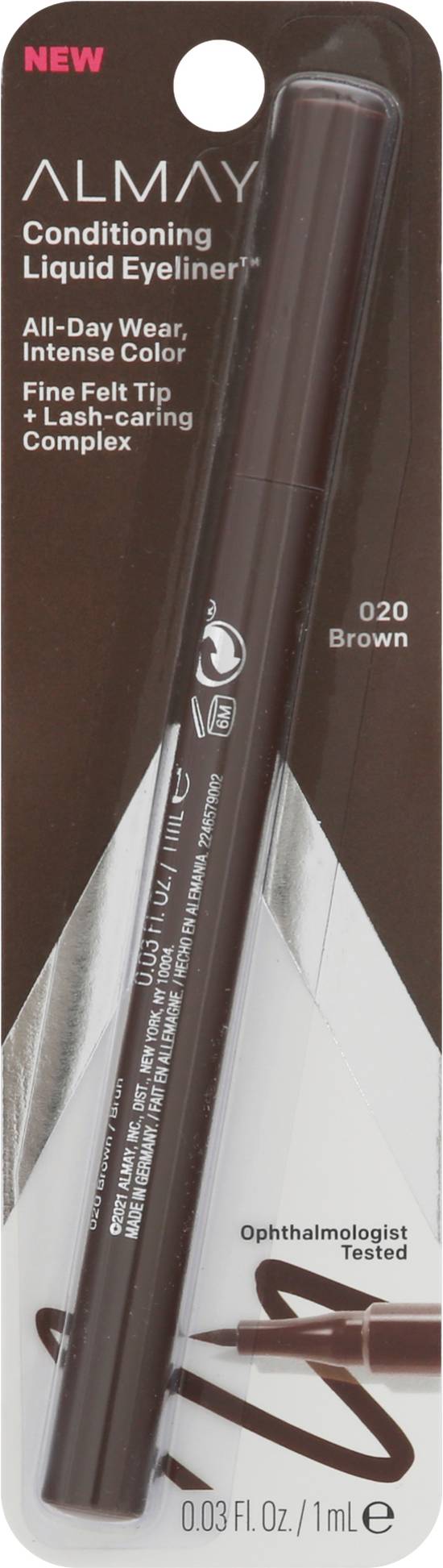 Almay 020 Brown Conditioning Liquid Eyeliner (1 ct)