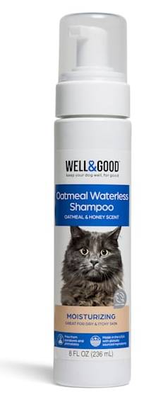 Well & Good Waterless Oatmeal Cat Shampoo