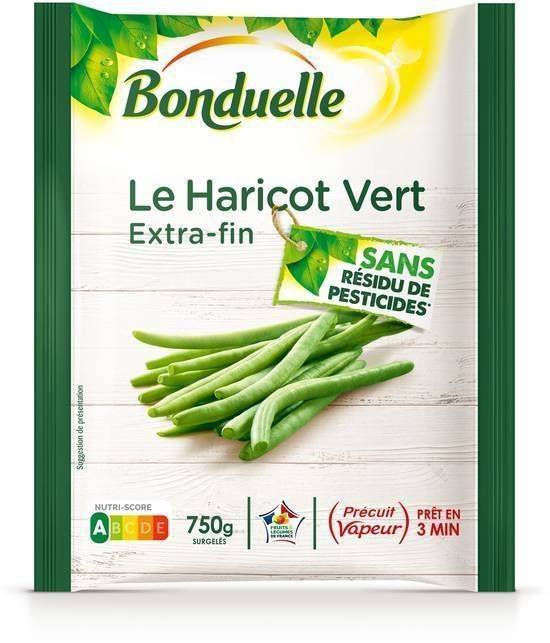 Le haricot vert extra-fin sans résidu de pesticides - bonduelle - 750g