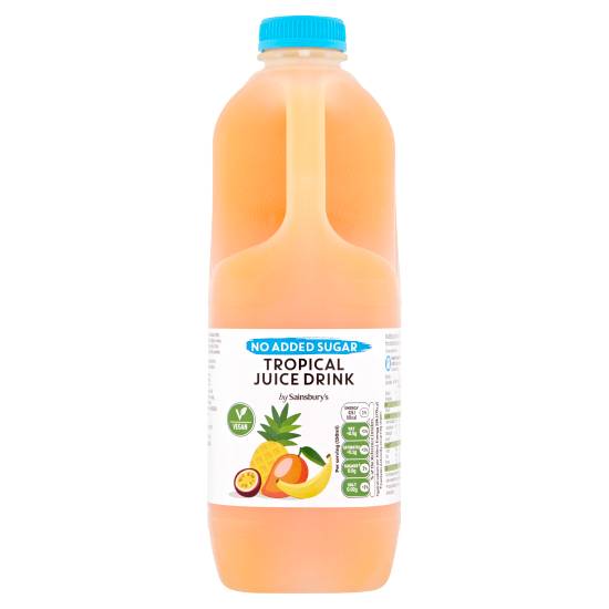 Sainsbury's No Added Sugar Tropical Juice Drink (2L)