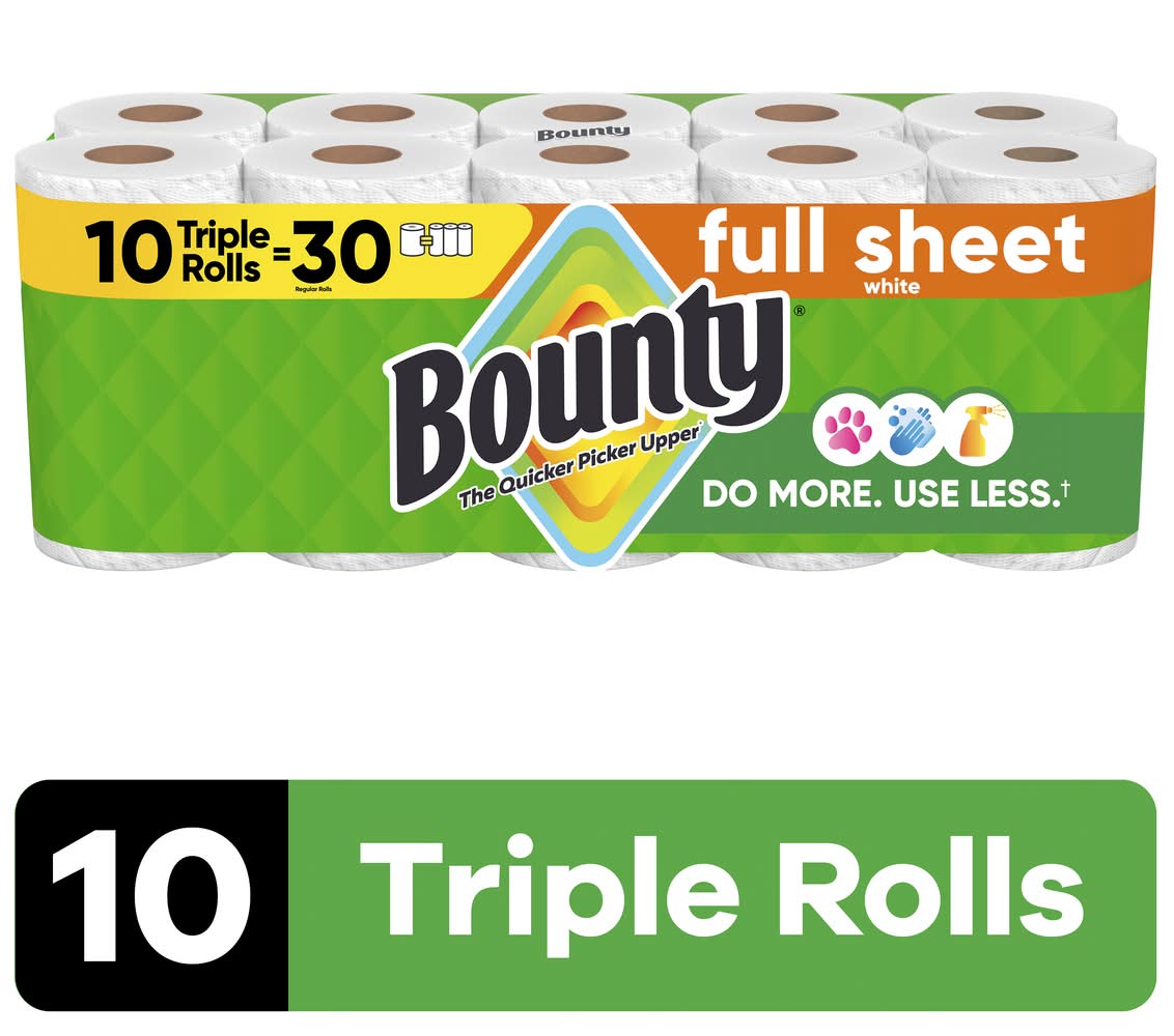 Bounty Full Sheet Paper Towels (10 ct)