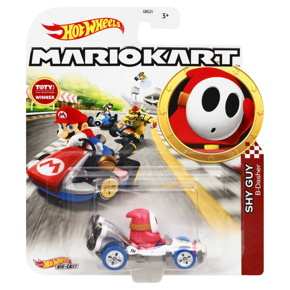 Hot Wheels Mario Kart Shy Guy B-Dasher