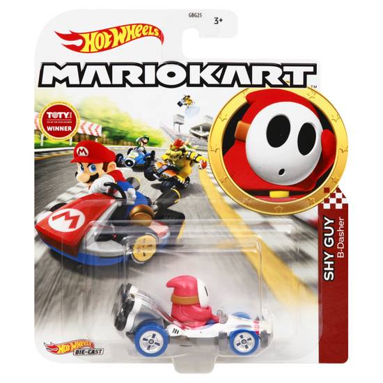 Hot Wheels Mario Kart Shy Guy B-Dasher (1 ct)