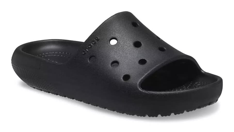 Crocs Classic Slide Sandal- Kids' (Black Medium - 4 Youth)