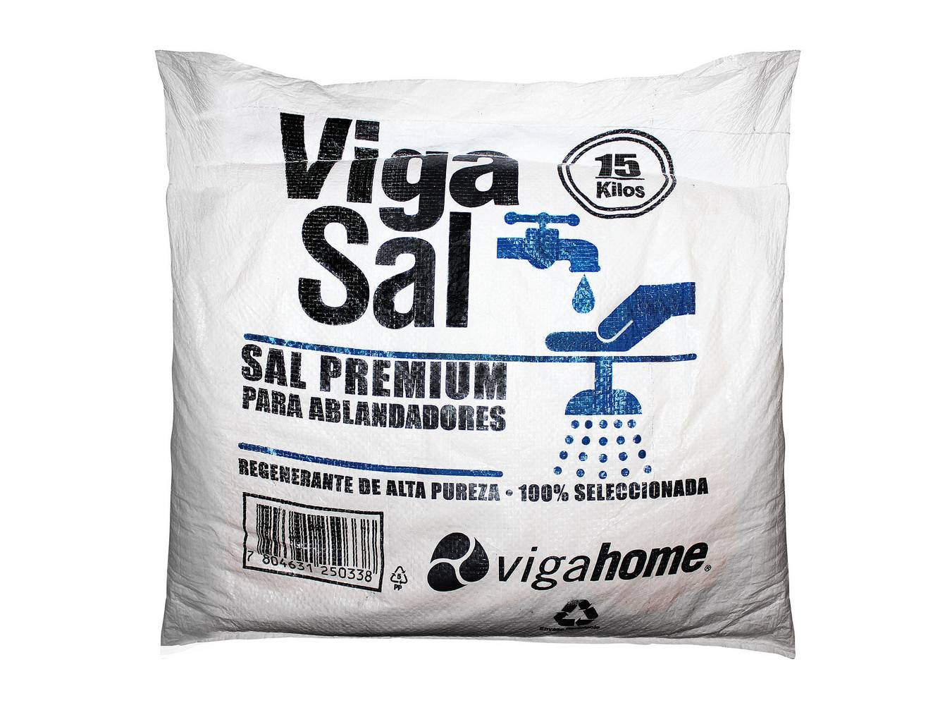Vigahome sal para ablandador premium (15 kg)