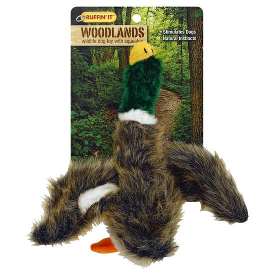Ruffin' It Wood Lands Wild Life Dog Toy