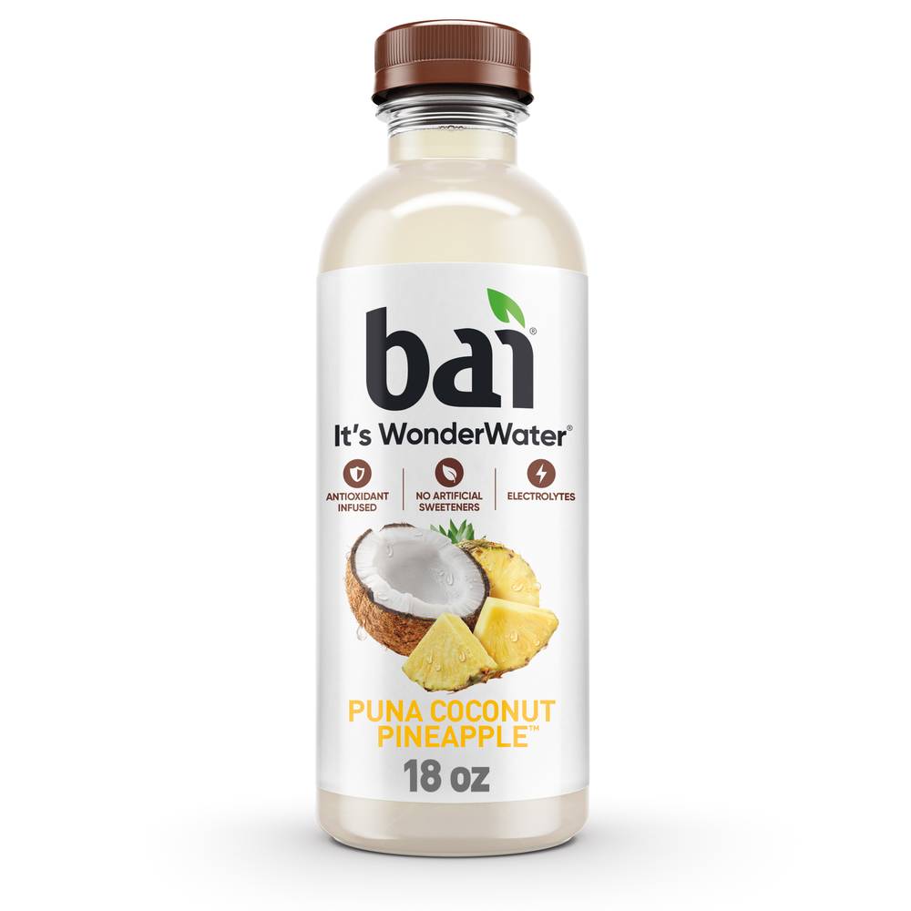 Bai Antioxidant Infused Water Beverage, Puna Coconut Pineapple (18 fl oz)