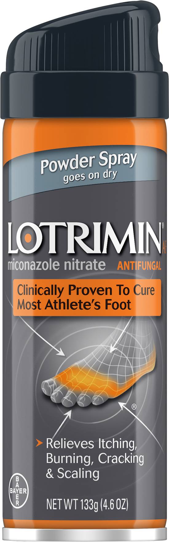 Lotrimin Antifungal Powder Spray For Athlete's Foot