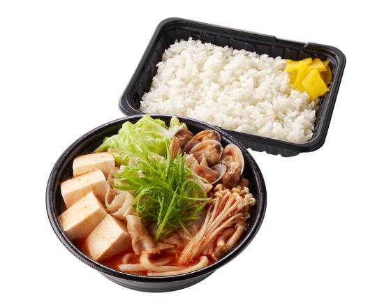 豚肉とあさりのスンドゥブチゲ弁当