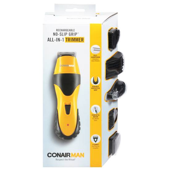 Conair Rechargeable No-Slip Grip All-In-1 Trimmer