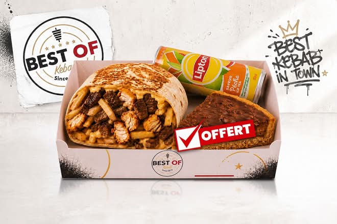 🌯 ÉDITION GOURMANDE · MENU TACOS DOUBLE + TARTE DAIM OFFERTE