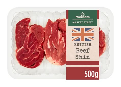 Morrisons British Beef Shin (500g)