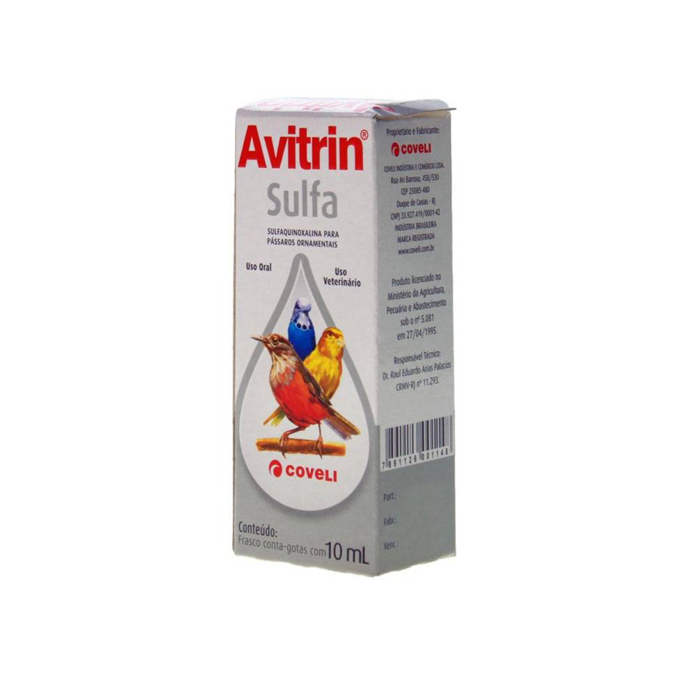 Avitrin Sulfa · Antibiótico para aves (10 g)