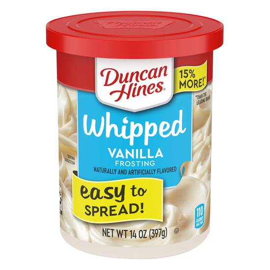 Duncan Hines Whipped Vanilla Frosting