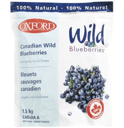 Oxford Canadian Wild Blueberries (1.5 kg)