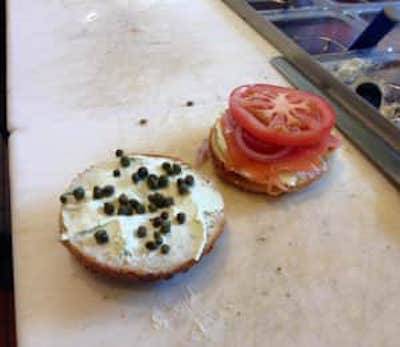 Lox n' Key Sandwich