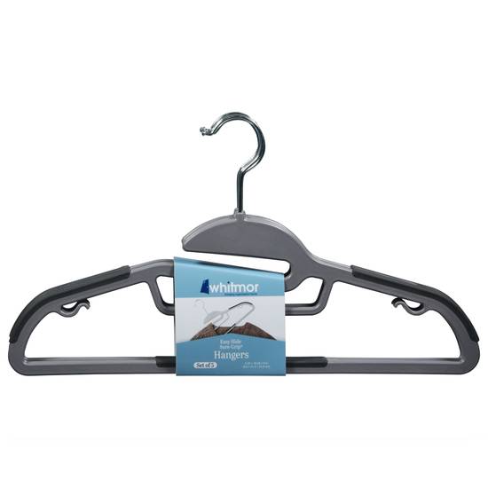 Whitmor Sure-Grip Easy Slide Hangers