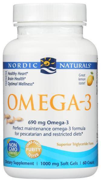 Nordic Naturals Omega-3 690 mg Dietary Supplement