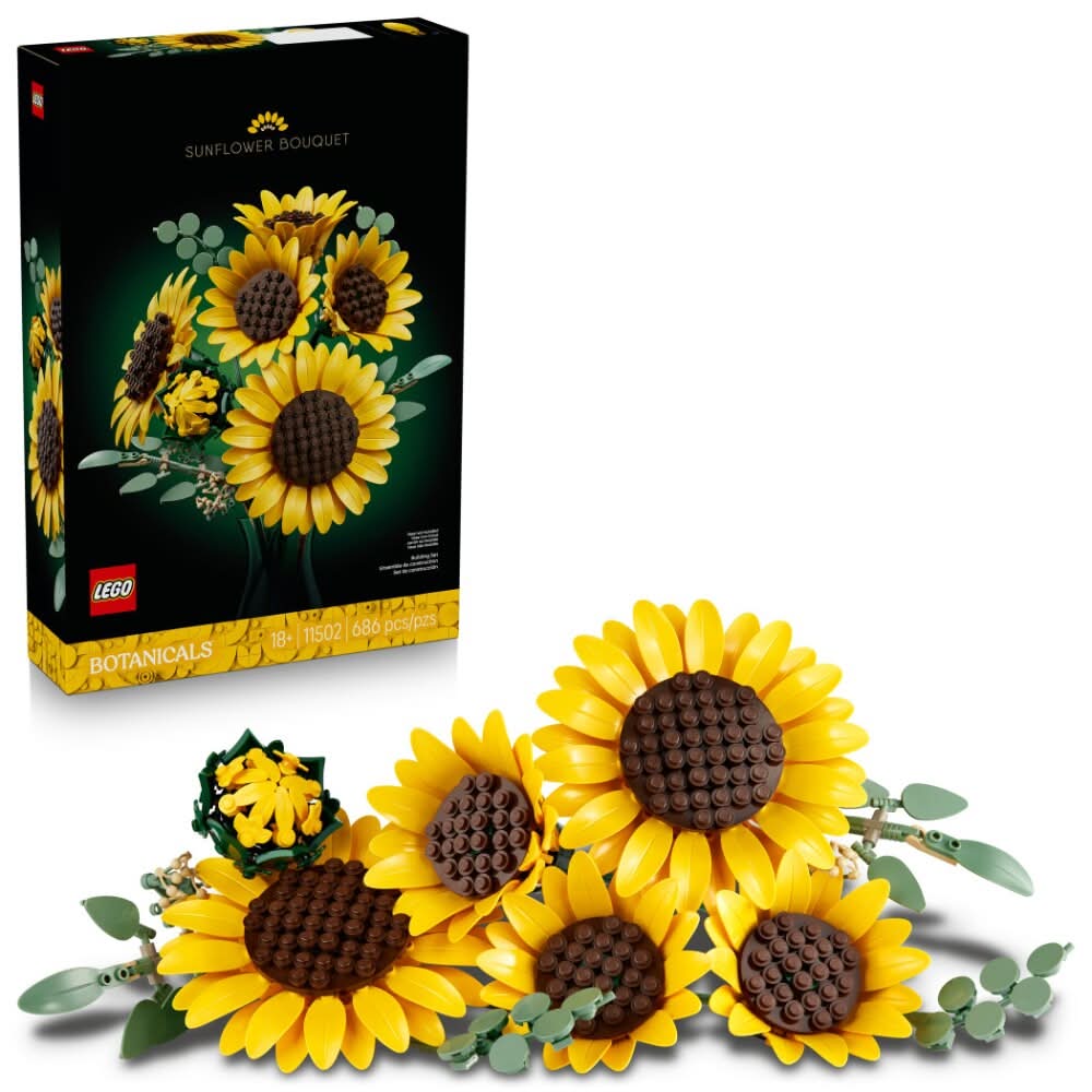 LEGO Botanicals Sunflower Bouquet Building Set