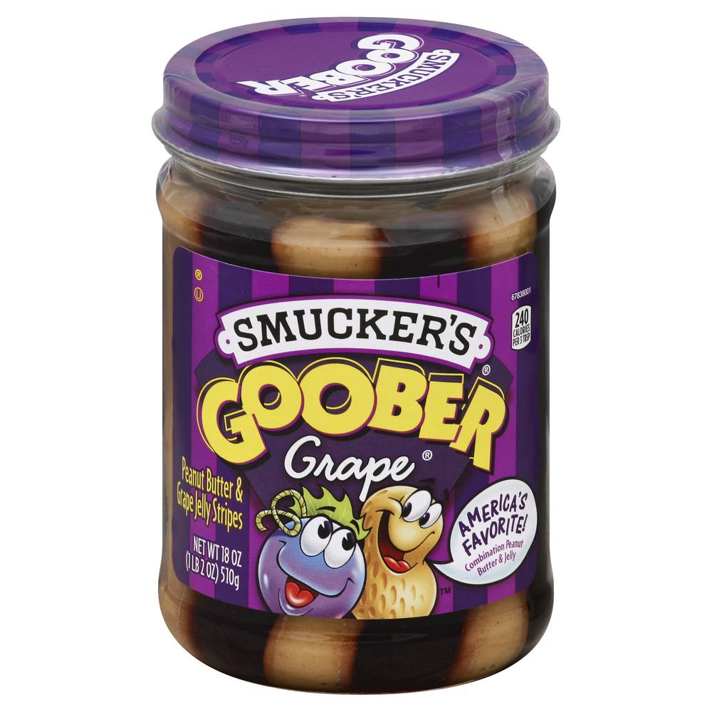 Smucker's Goober Grape Peanut Butter & Jelly Stripes