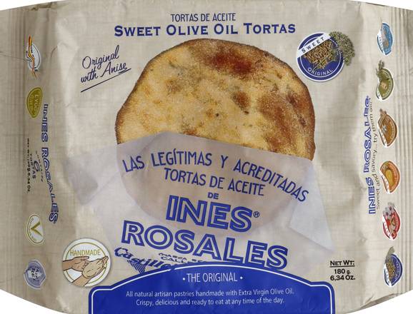 Ines Rosales Sweet Olive Oil Artisan Pastries (6 ct)