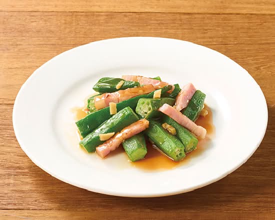 オクラのオーブン焼き