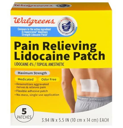 Walgreens Lidocaine Patches