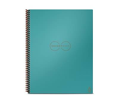 Rocketbook Core Reusable Smart Notebook, 8.5 x 11, Dot-Grid Ruled, 32 Pages, Teal  (EVR-L-RC-CCE-FR)