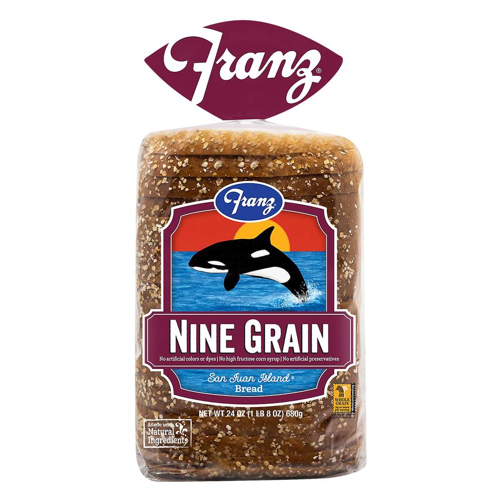 Franz Nine Grain Bread (24 oz)