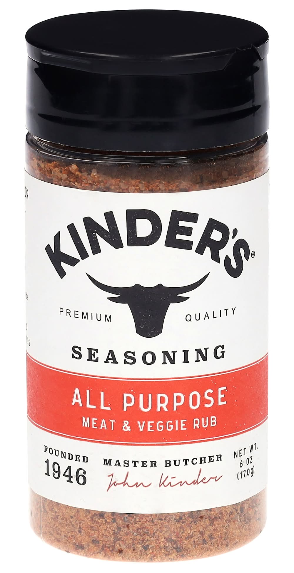 Kinder's Master Butcher All Purpose Seasoning, Meat & Veggie Rub (6 oz)