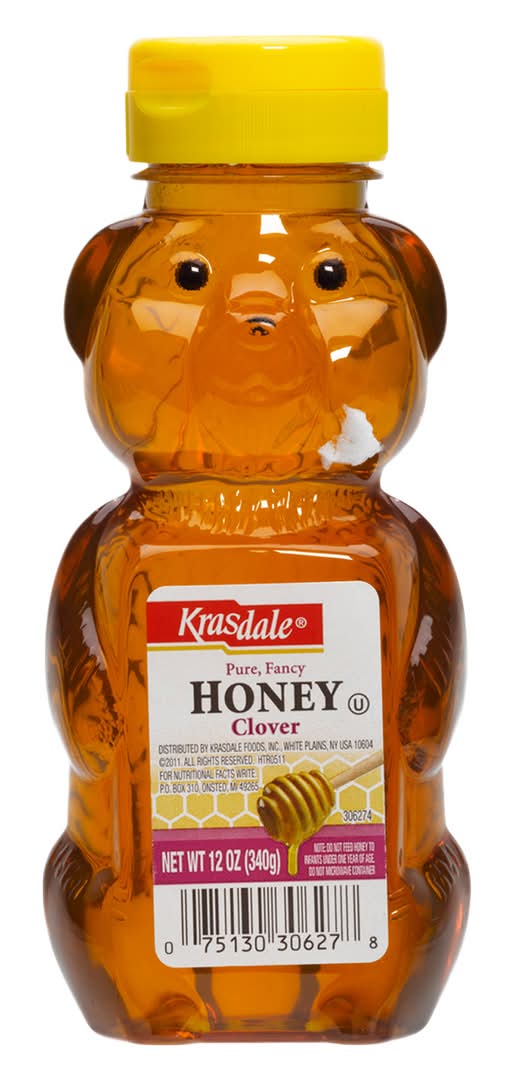 Natural American Foods Sweet Harvest Pure Honey Bear (12 oz)