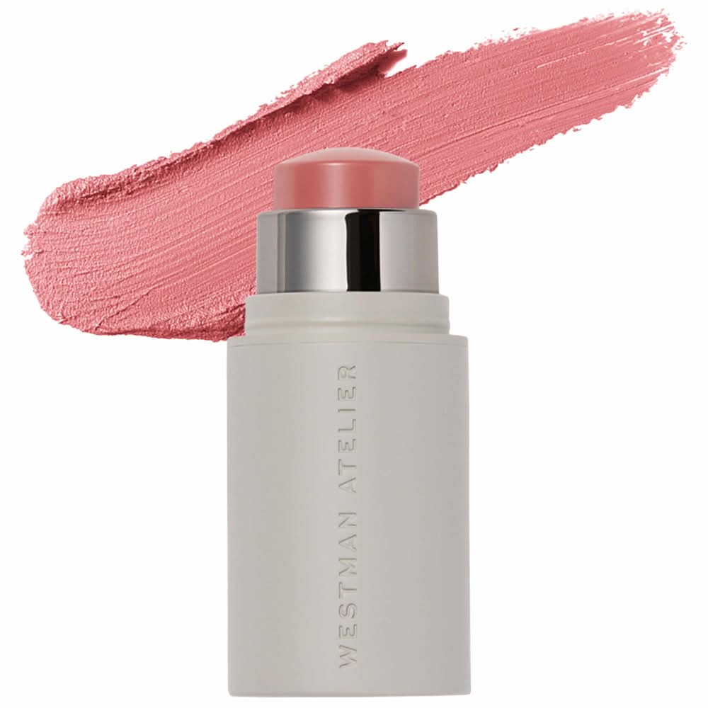 Westman Atelier Mini Petite Baby Cheeks Lip + Cheek Cream Blush Stick Petal