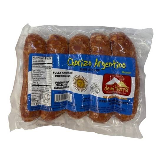 De Mi Tierra Argentinian Chorizo (1 lb)