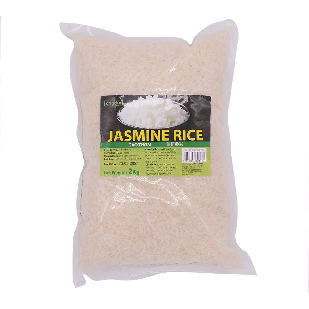 Longdan Jasmine Rice (2kg)