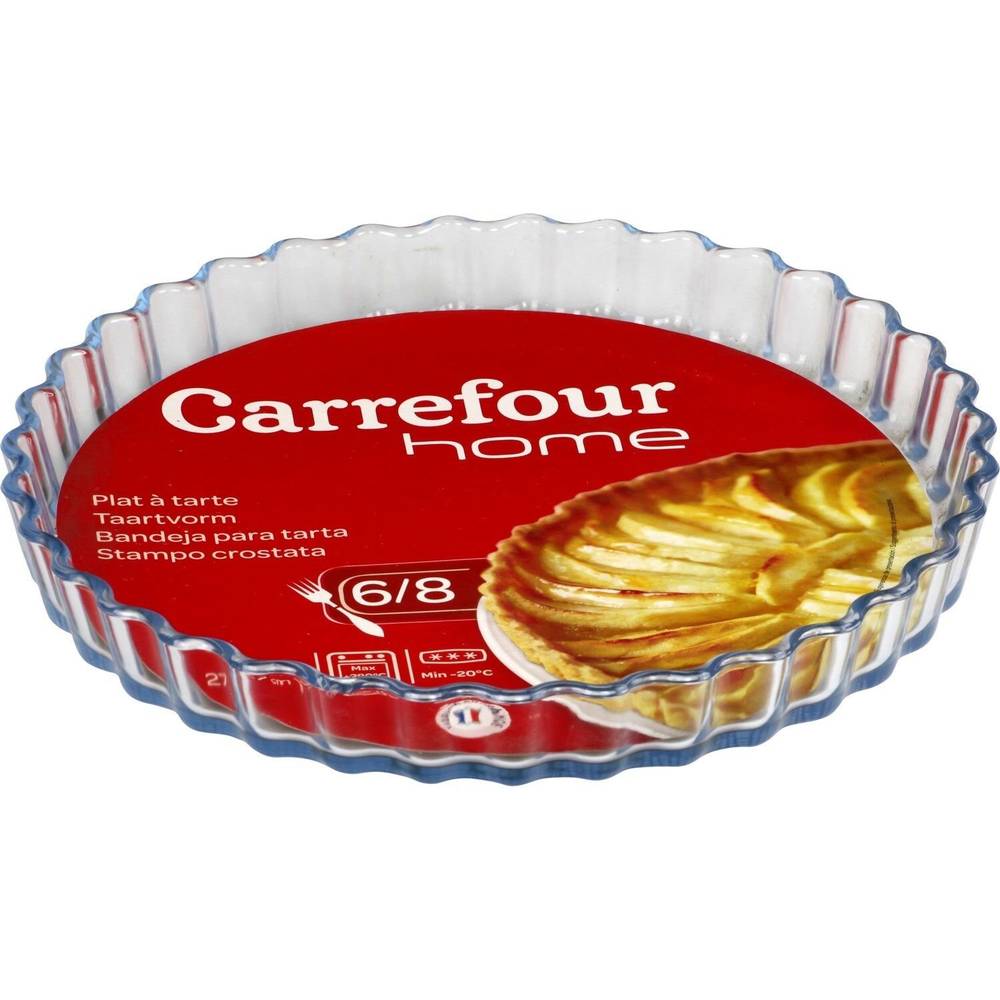 Carrefour Home - Moule à tarte en verre (27cm)