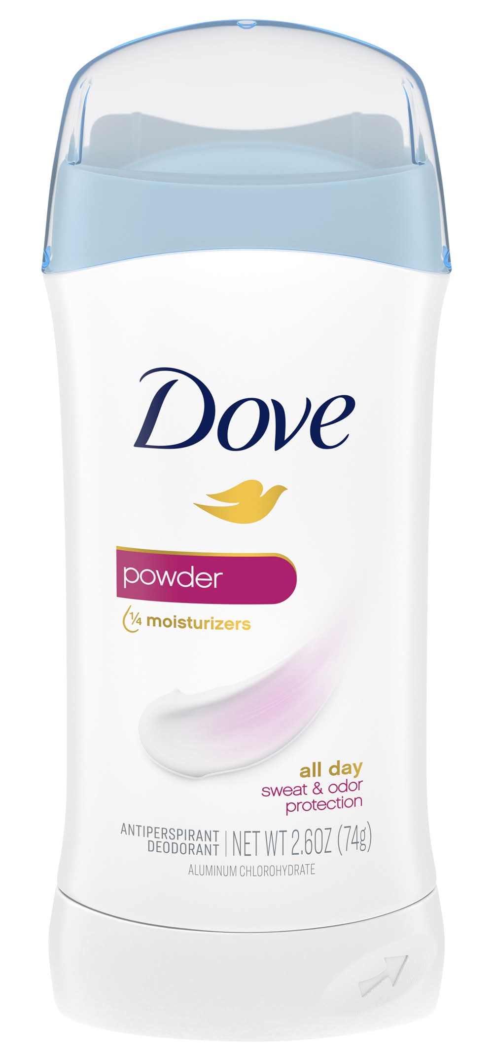 Dove Sweat & Odor Protection Antiperspirant Deodorant Powder (2.6 oz)