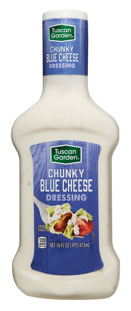 Tuscan Garden Salad Dressing, Chunky Blue Cheese (16 fl oz)