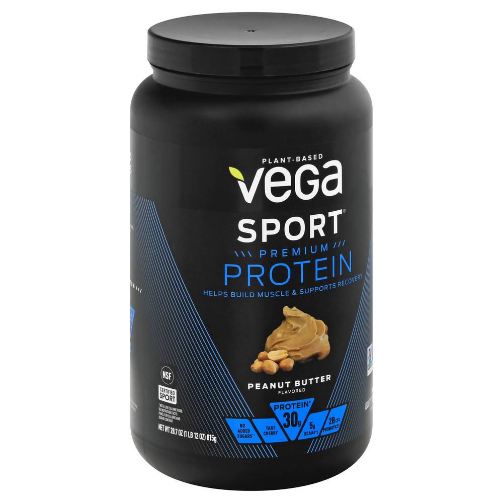 Vega Sport Peanut Butter Flavored Protein Powder (1.79 lbs)