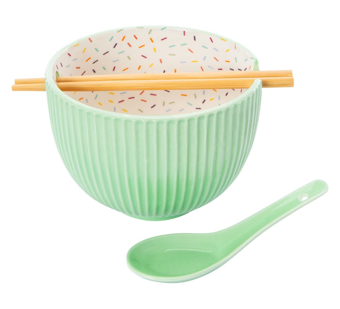Cerra Ceramic Noodle Bowl Sprinkle