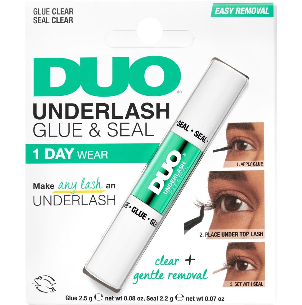 DUO Glue & Seal 1 Day Wear Underlash Adhesive, Clear (0.15 oz)