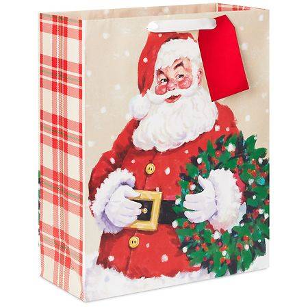 Hallmark Christmas Gift Bag (Smiling Santa Portrait) Extra-Large - 1.0 ea