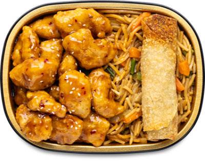 Readymeals Honey Sesame Chicken Mein & Egg Roll Cold