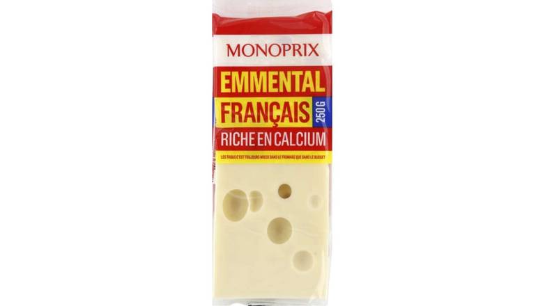 Monoprix - Emmental français riche en calcium