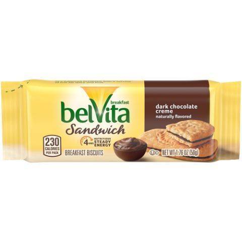 BelVita Dark Chocolate Sandwich Cookie 1.76oz