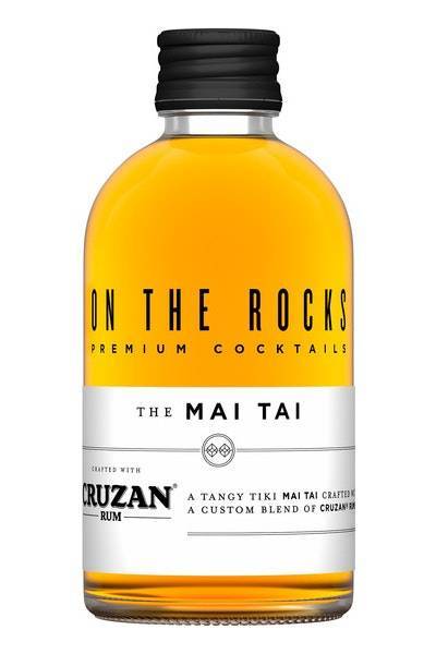 On the Rocks Cruzan Rum Mai Tai Cocktail (200ml bottle)