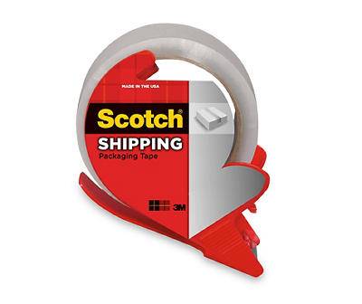 Scotch Shipping Packaging Tape With Dispenser ( 1.88 x 1965.6 inches)